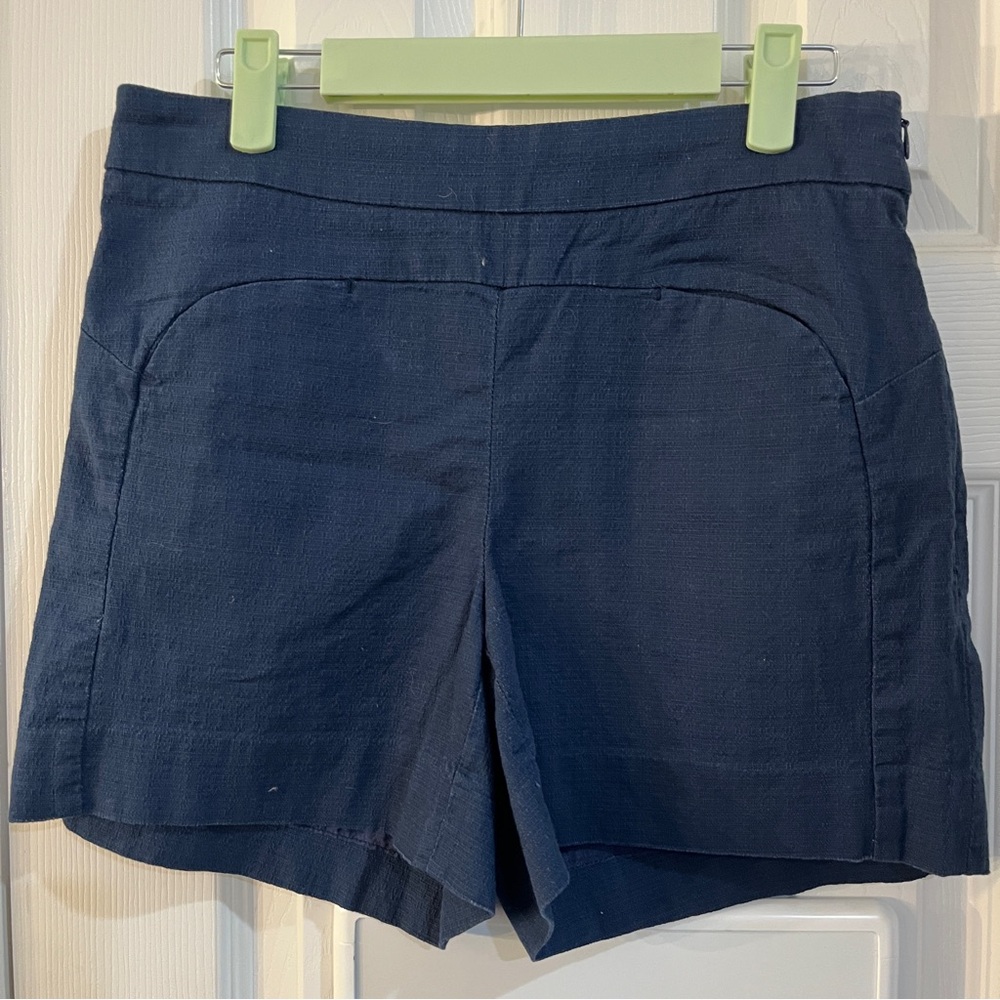 Cartonnier High Waist Blue Shorts